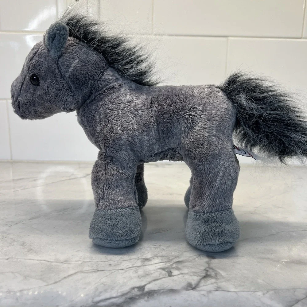 ARABIAN HORSE Ganz Gray Webkinz Stuffed Animal 9